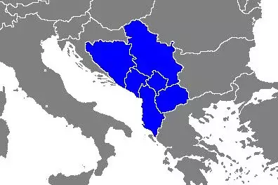 Westbalkan (Quelle: Marko7 - Eigenes Werk, CC BY-SA 3.0, https://commons.wikimedia.org/w/index.php?curid=27248677)